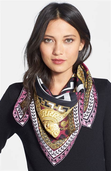 foulard versace h&|versace scarves for women.